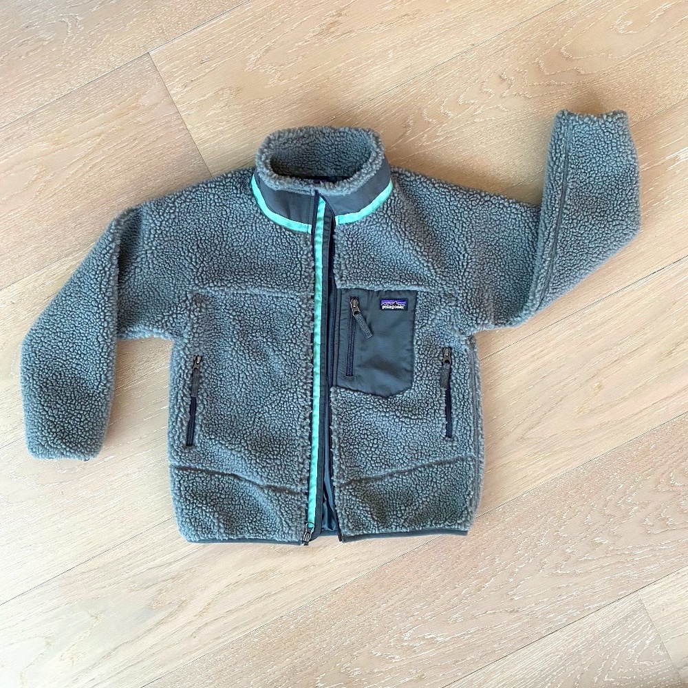 Patagonia Kids Retro-X Fleece Jacket, Size S (7-8)